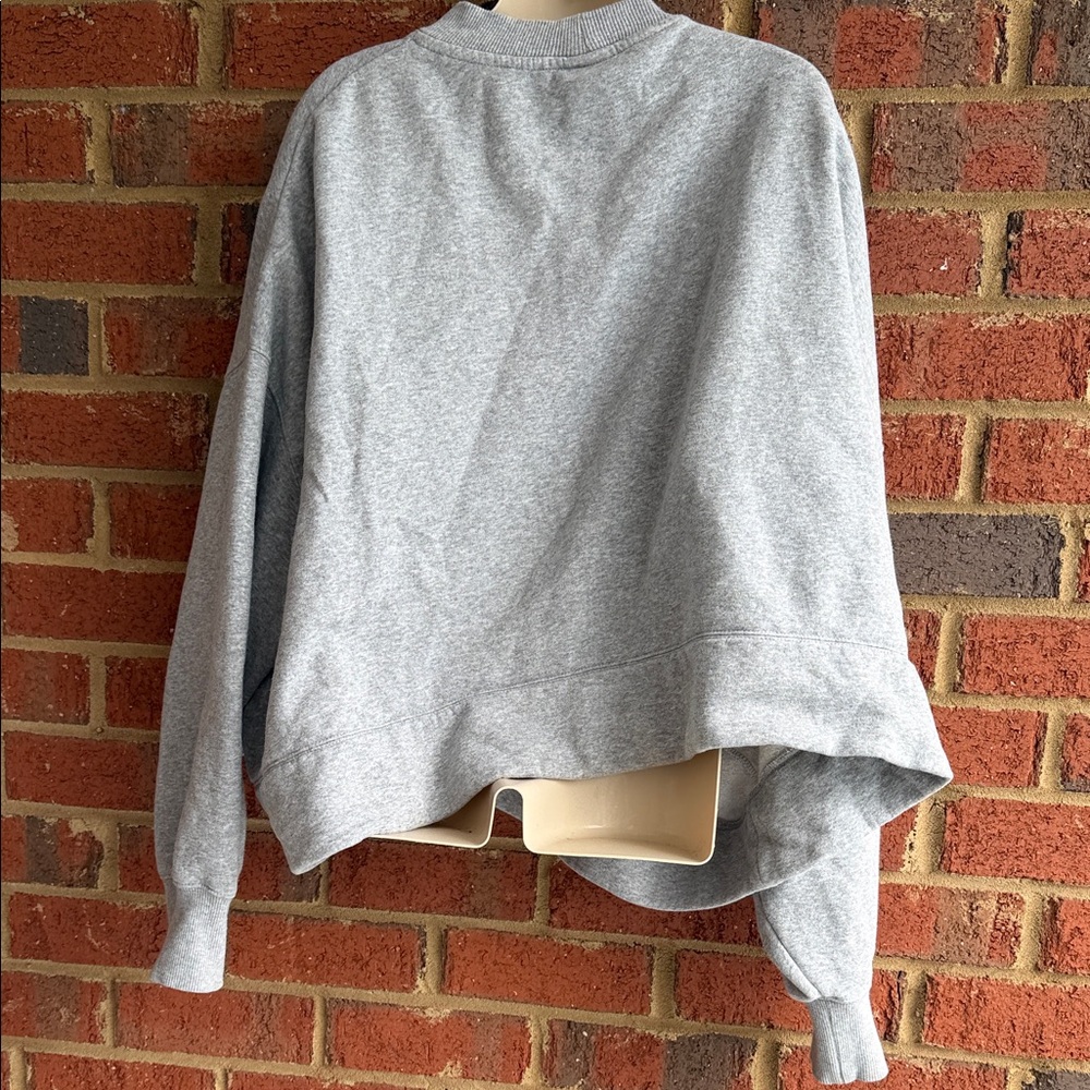 Nike Light Gray Open-Front Jacket - image 2